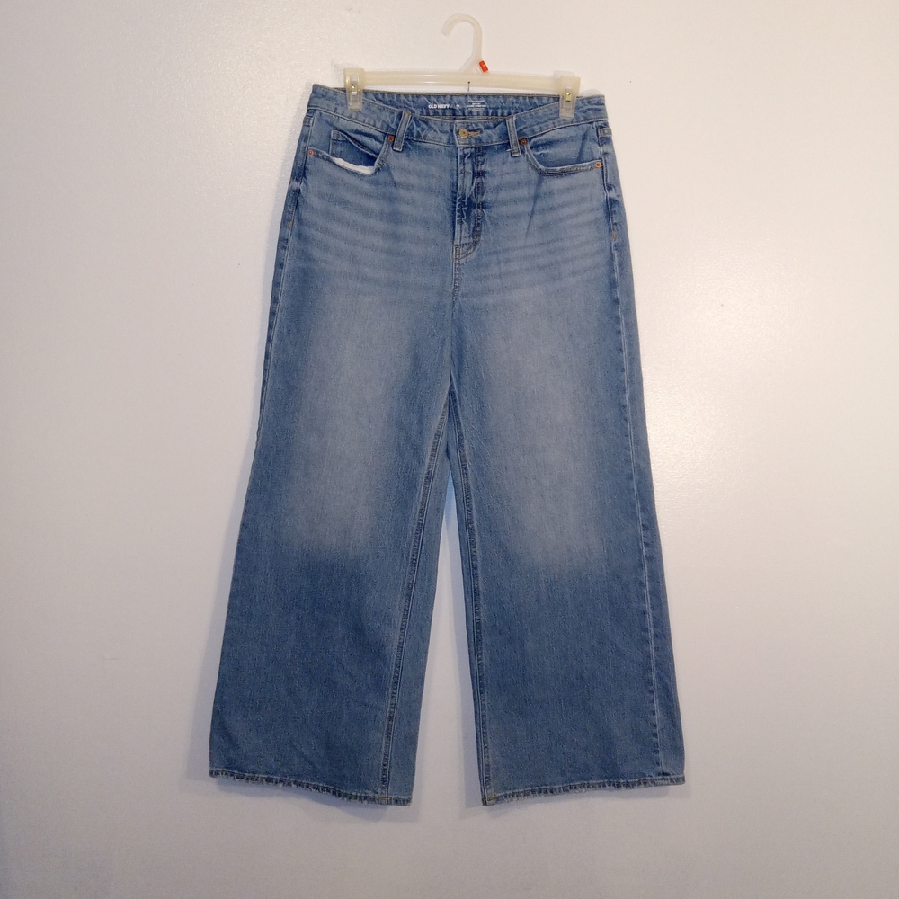 Old Navy Light Blue Flare Jeans